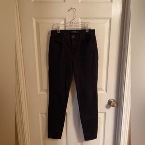 J Brand jeans women’s size 27 size 4/6 Black Alana EUC